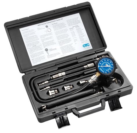 compression tester for triton engines|OTC Deluxe Compression Tester Kits 5605 .